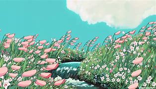 Image result for Studio Ghibli Lapotp Background