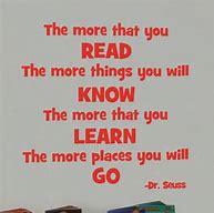 Image result for The More You Read Quote