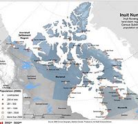 Image result for Inuit Distribution Map Canada