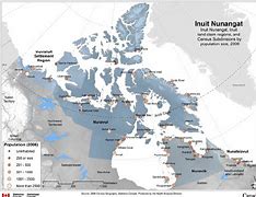 Image result for Inuit Map of Canada