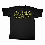 Image result for Star Wars Shirt Black