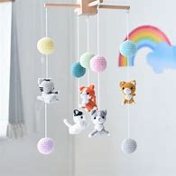 Image result for Crochet Baby Mobile