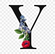 Image result for Flower Alphabet Clip Art Letter Y