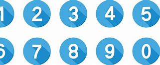 Image result for White Numbers Images