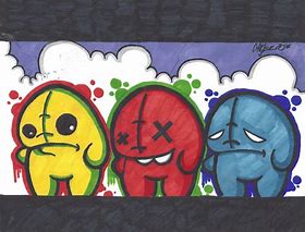 Image result for Sketch Graffiti Characters Drawings