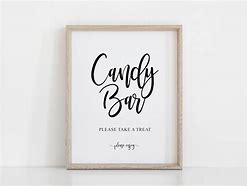 Image result for Candy Bar Sign Printable