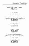 Image result for National Honor Society Induction Ceremony