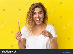 Image result for Blonde Woman Pointing in Shock