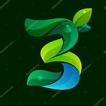 Image result for Green Number 3 Logo