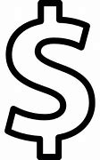 Image result for Dollar Sign Line Art