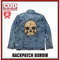 Image result for Bordir Tengkorak Jaket