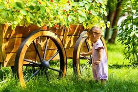 Image result for Cute Baby in Garden