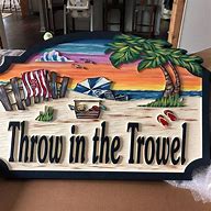 Image result for Personalized Outdoor Beach House Signs