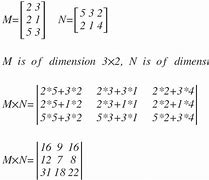 Image result for 3X2 Matrices