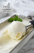 Image result for Homemade Vanilla Ice Cream