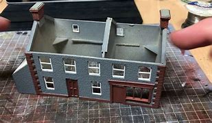 Image result for Model Railway Station Buildings