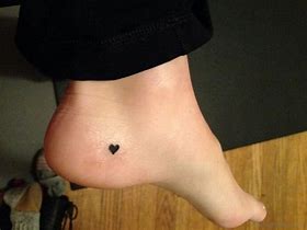 Image result for Heart Ankle Tattoo