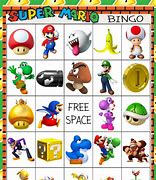 Image result for Super Mario Bingo