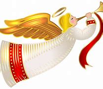 Image result for Christmas Angel with Trumpet Clip Art