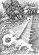 Image result for Aztec Mayan Drawings