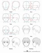 Image result for Male Face Drawing Steps