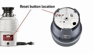 Image result for Garbage Disposal Reset Button