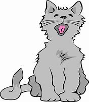 Image result for Cat Purring Clip Art