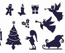 Image result for Free Christmas Sayings Silhouette