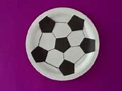 Image result for Paper Plate Soccer Ball Craft