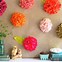 Image result for Tissue Paper Flower Wall