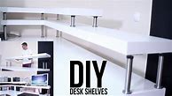 Image result for DIY Desk Shelf