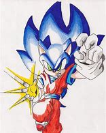 Image result for Sonic DBZ Art Style