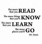 Image result for The More You Read Quote