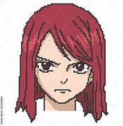 Image result for Anime Girl Pixel Art Templates