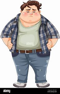 Image result for Fat Guy Cartoon