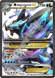 Image result for Pokemon Cards Black Kyurem GX