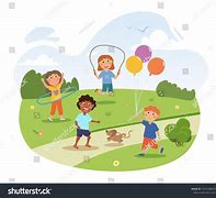 Image result for Images Pretty Children Playing in Garden