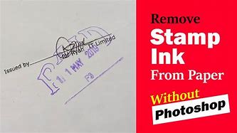 Image result for Ink Stamp On Paper