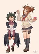 Image result for Toga vs Deku