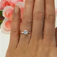 Image result for 2 CT Solitaire Round Engagement Ring