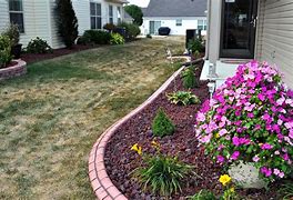 Image result for Red Lava Rock Landscaping