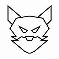 Image result for cat face vector outline