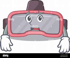 Image result for Cartoon Face with VR Glasses