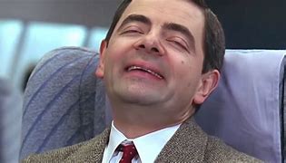 Image result for Mr Bean Laughing