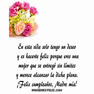 Image result for Feliz Cumpleanos Madre Mia