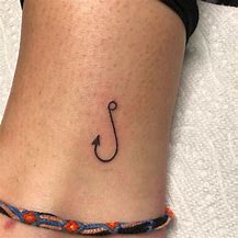 Image result for Cat Fish Fishing Hook Tattoo