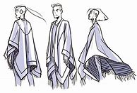 Image result for Hooded Cloak Drawing Reference