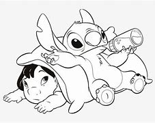 Image result for Art Lilo Stitch