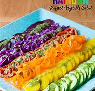 Image result for Creative Arranged Vegetable Salad