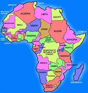 Image result for Map of Africa Labeled